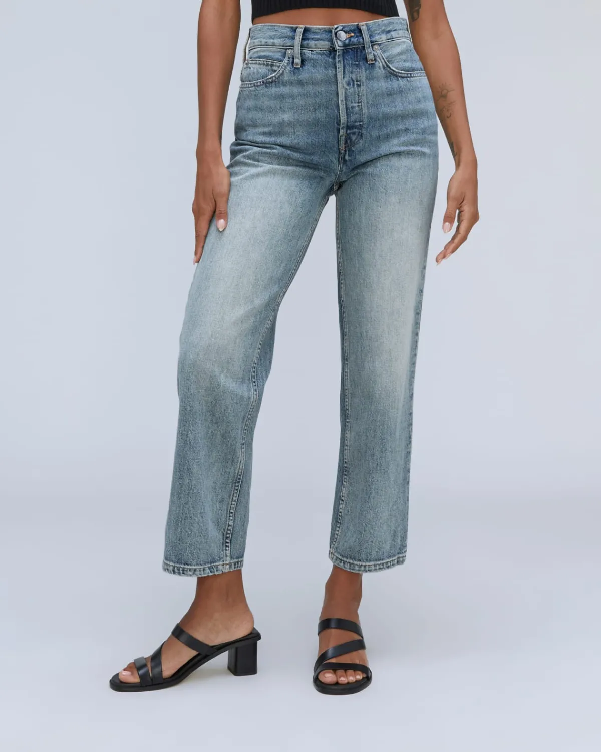 Everlane Jeans|Straight Jeans*The Rigid Way-High® Jean