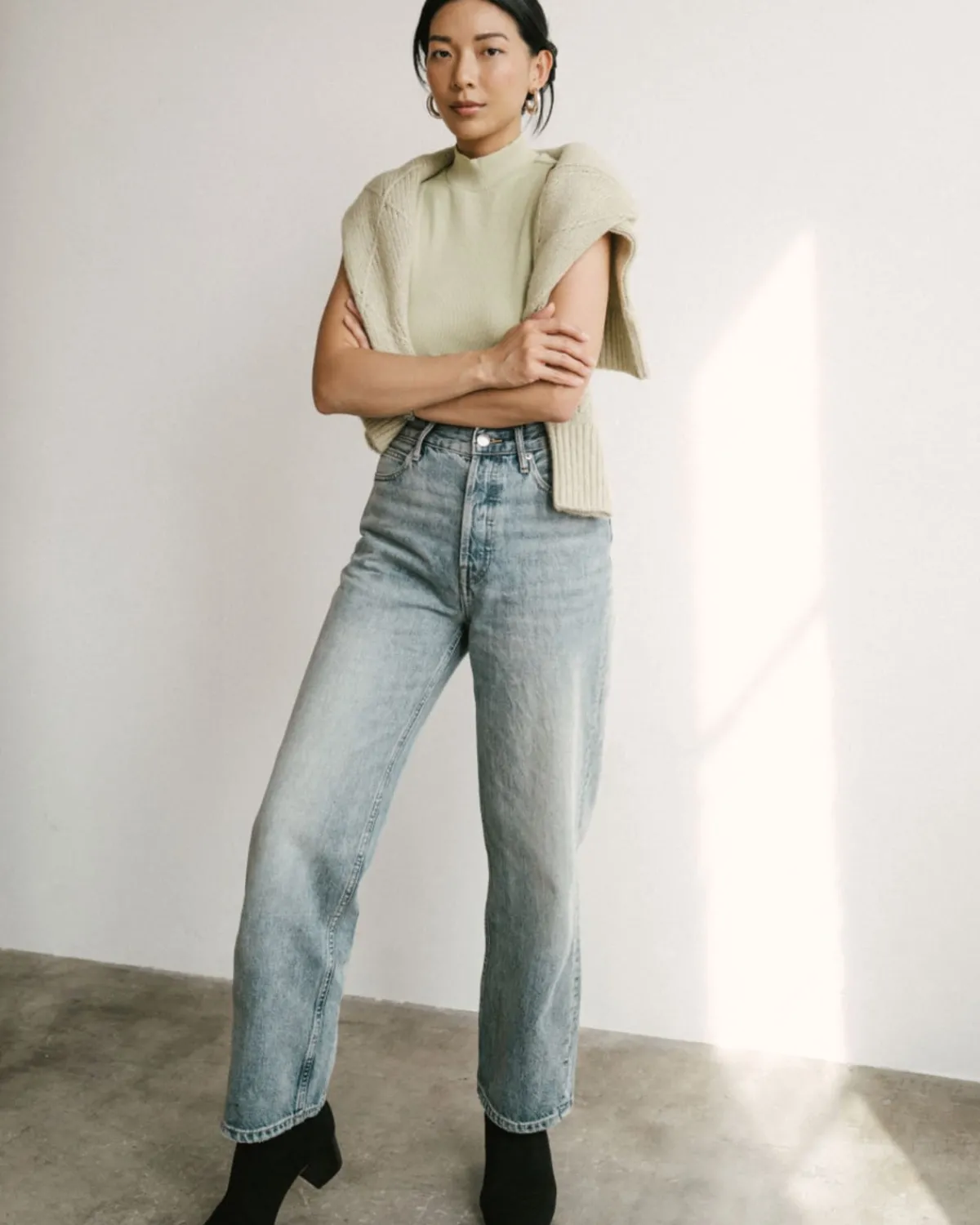 Everlane Jeans|Straight Jeans*The Rigid Way-High® Jean