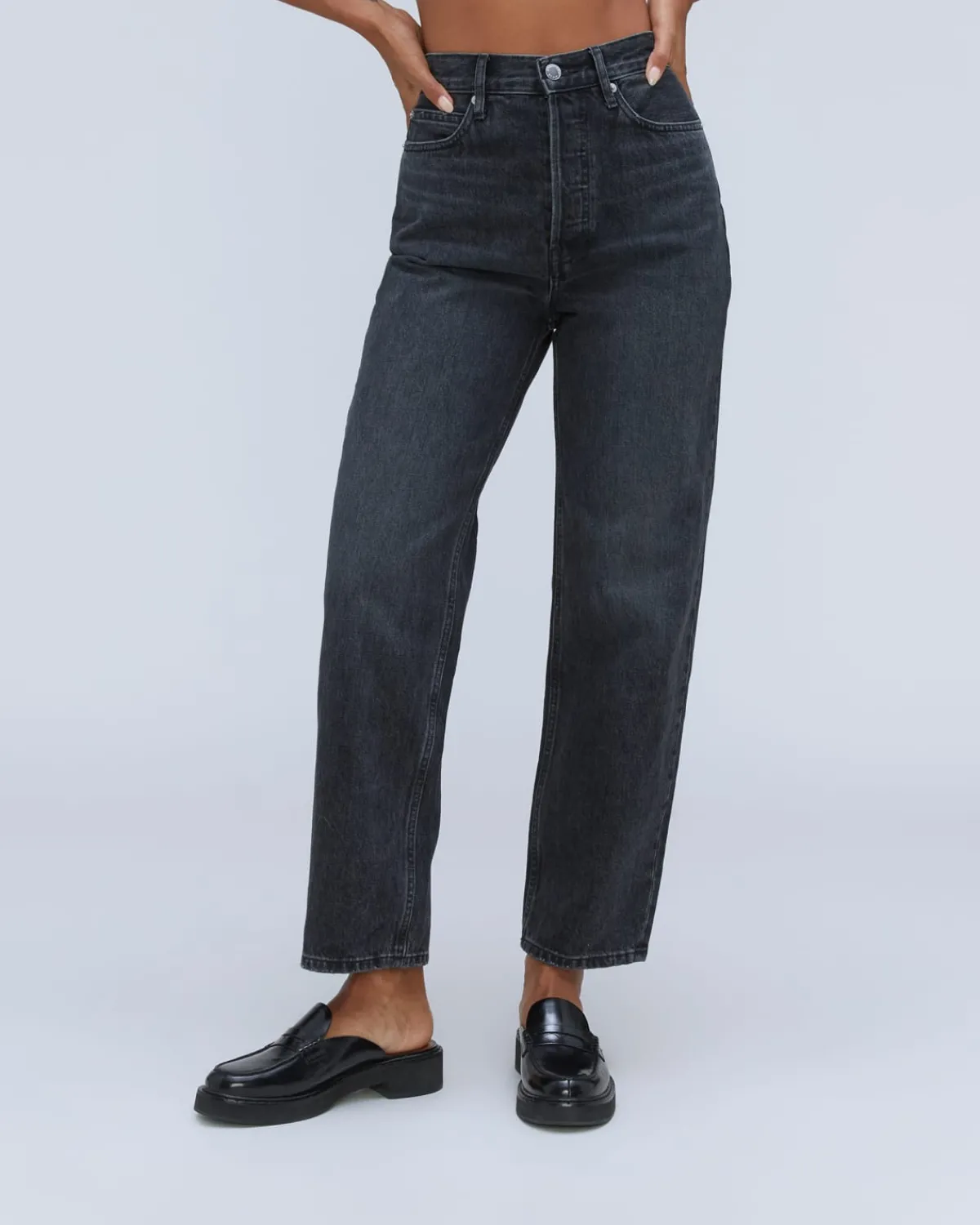 Everlane Jeans|Straight Jeans*The Rigid Way-High® Jean