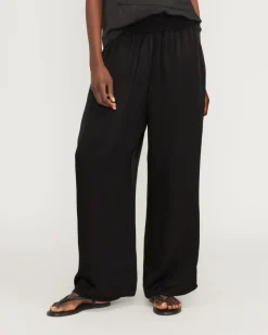 Everlane Pants|Pull-On Pants*The Satin Pull-On Pant