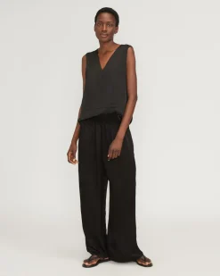 Everlane Pants|Pull-On Pants*The Satin Pull-On Pant