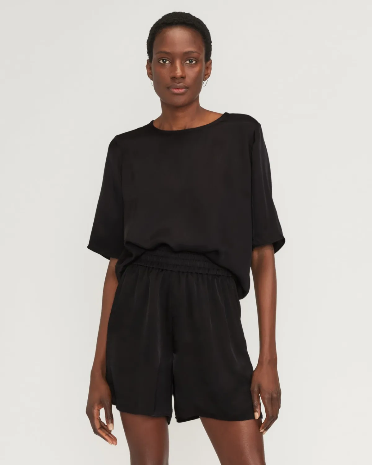 Everlane Tops*The Satin Relaxed Tee