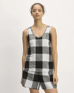 Everlane Tops*The Scoop Tank in Linen