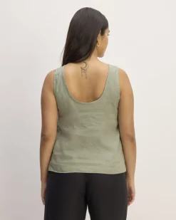Everlane Tops*The Scoop Tank in Linen