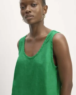 Everlane Tops*The Scoop Tank in Linen