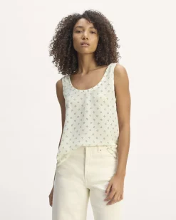 Everlane Tops*The Scoop Tank in Washable Silk