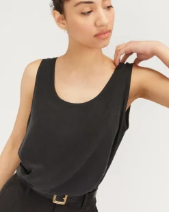 Everlane Tops*The Scoop Tank in Washable Silk