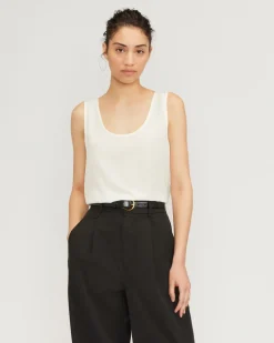 Everlane Tops*The Scoop Tank in Washable Silk