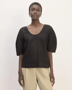 Everlane Tops*The Scoop Top in Linen