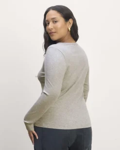 Everlane Tees|Long Sleeve Tees*The Shimmy Long-Sleeve Tee