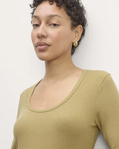 Everlane Tees|Long Sleeve Tees*The Shimmy Long-Sleeve Tee