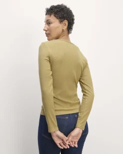 Everlane Tees|Long Sleeve Tees*The Shimmy Long-Sleeve Tee