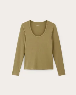 Everlane Tees|Long Sleeve Tees*The Shimmy Long-Sleeve Tee
