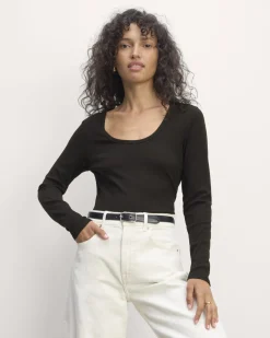 Everlane Tees|Long Sleeve Tees*The Shimmy Long-Sleeve Tee