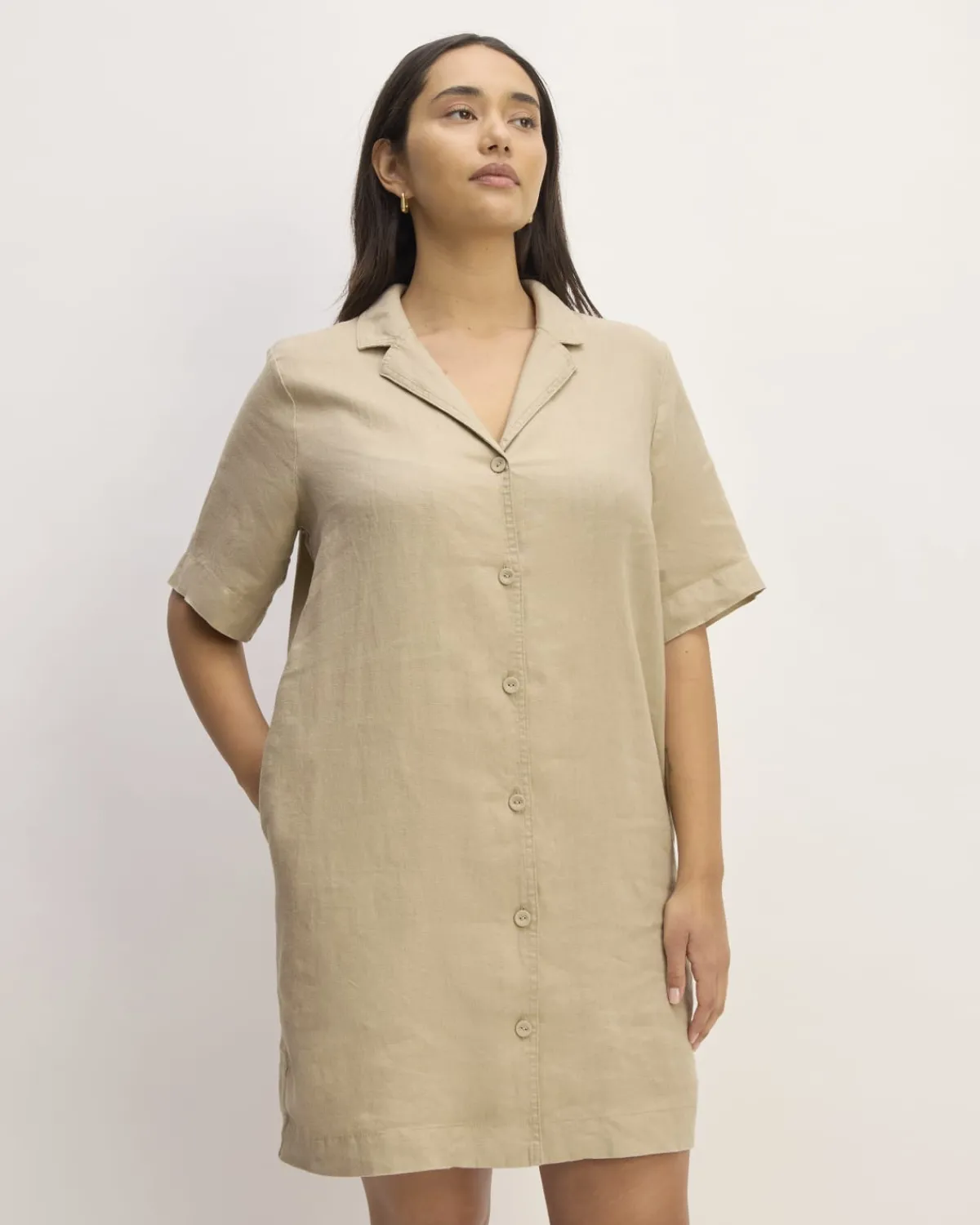 Everlane Dresses*The Shirtdress in Linen