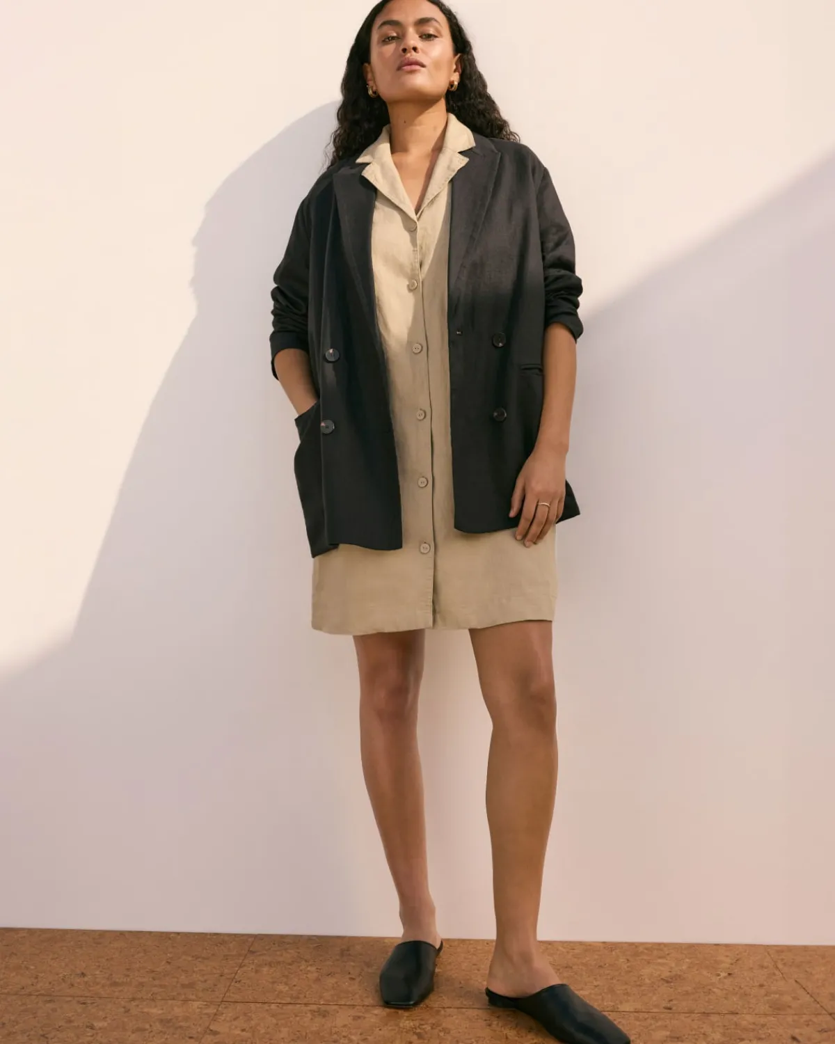 Everlane Dresses*The Shirtdress in Linen