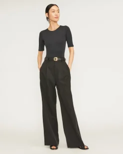 Everlane Bodysuits|Tees*The Short-Sleeve Crew Neck Bodysuit White