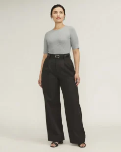 Everlane Bodysuits|Tees*The Short-Sleeve Crew Neck Bodysuit White