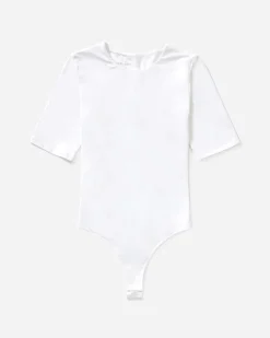 Everlane Bodysuits|Tees*The Short-Sleeve Crew Neck Bodysuit White