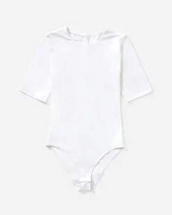 Everlane Bodysuits|Tees*The Short-Sleeve Crew Neck Bodysuit White