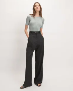 Everlane Bodysuits|Tees*The Short-Sleeve Crew Neck Bodysuit White