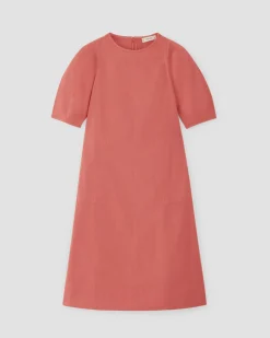 Everlane Dresses*The Short-Sleeve Puff Midi Dress