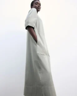 Everlane Dresses*The Short-Sleeve Puff Midi Dress