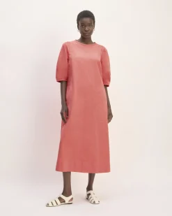 Everlane Dresses*The Short-Sleeve Puff Midi Dress