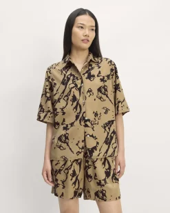 Everlane Tops*The Short-Sleeve Shirt in Butterlite