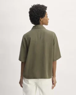 Everlane Tops*The Short-Sleeve Shirt in Butterlite