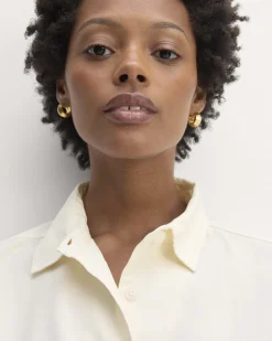 Everlane Tops*The Short-Sleeve Shirt in Butterlite