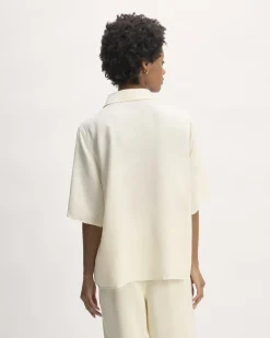 Everlane Tops*The Short-Sleeve Shirt in Butterlite
