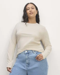 Everlane Tees|Long Sleeve Tees*The Slim Long-Sleeve Crew in Essential Cotton