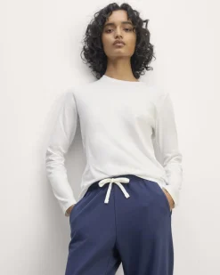 Everlane Tees|Long Sleeve Tees*The Slim Long-Sleeve Crew in Essential Cotton