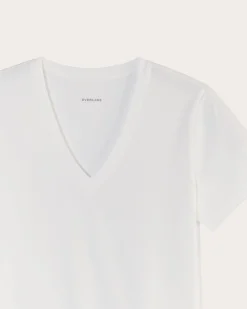 Everlane Tees|Short Sleeve Tees*The Slim V-Neck Tee in Essential Cotton