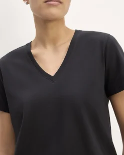 Everlane Tees|Short Sleeve Tees*The Slim V-Neck Tee in Essential Cotton