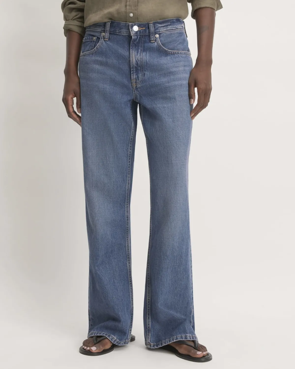 Everlane Jeans|Wide-Leg Jeans*The Slouch Bootcut Jean