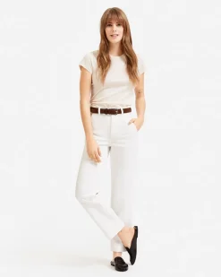 Everlane Pants|Straight Pants*The Straight-Leg Pant Bone