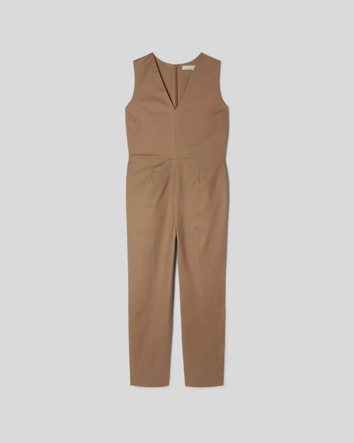 Everlane Dresses*The Structured Cotton Jumpsuit Toasted Coconut