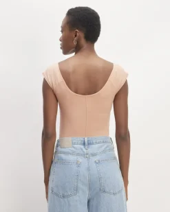 Everlane Tees|Short Sleeve Tees*The Supima® Form Cap-Sleeve Tee