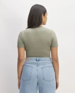 Everlane Tees|Short Sleeve Tees*The Supima® Form Crew Neck Tee