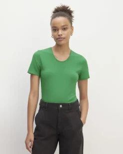 Everlane Tees|Short Sleeve Tees*The Supima® Form Crew Neck Tee