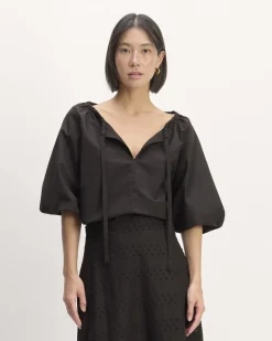 Everlane Tops*The Supima® Puff-Sleeve Top