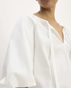 Everlane Tops*The Supima® Puff-Sleeve Top