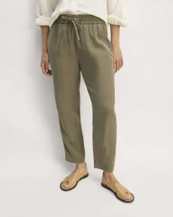 Everlane Pants|Pull-On Pants*The Tapered Pant in Butterlite Kalamata