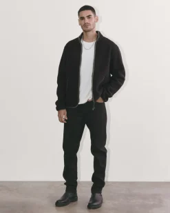 Everlane Shirts|Long Sleeve Shirts*The Teddy Fleece Black