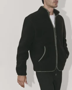Everlane Shirts|Long Sleeve Shirts*The Teddy Fleece Black