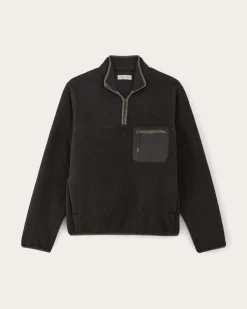 Everlane Shirts|Long Sleeve Shirts*The Teddy Quarter-Zip Fleece