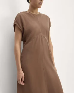 Everlane Dresses*The TENCEL™ Short-Sleeve Midi Dress
