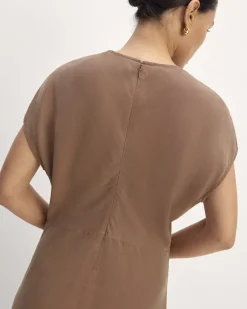 Everlane Dresses*The TENCEL™ Short-Sleeve Midi Dress